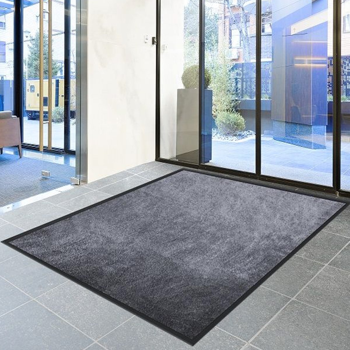 ✂ Tapis de couloir propre Brillant | Bicolore | Qualité d'objet | Également sur mesure