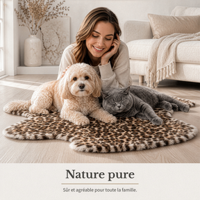 Peau de mouton design | Audrey | Véritable peau d'agneau 100 % laine de mouton | Douce & naturelle