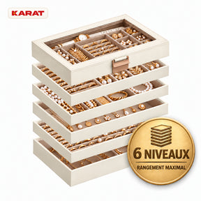 F1_Blanc crème - 6 niveaux
