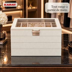 T1_Blanc crème - 4 niveaux