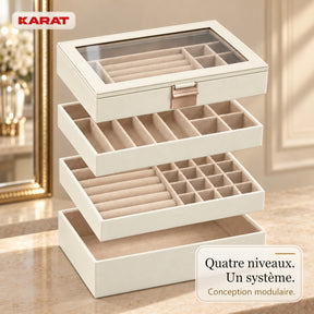 F3_Blanc crème - 4 niveaux