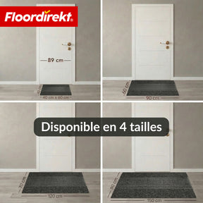 Tapis d’entrée | Circa | Tapis de porte lavable pour intérieur & extérieur | Tapis antidérapant avec dos en TPE