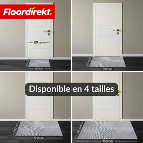 Tapis d’entrée | Circa | Tapis de porte lavable pour intérieur & extérieur | Tapis antidérapant avec dos en TPE