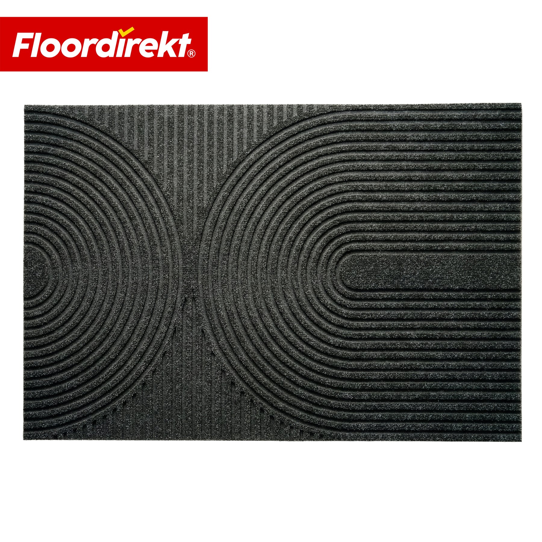 Tapis d’entrée | Circa | Tapis de porte lavable pour intérieur & extérieur | Tapis antidérapant avec dos en TPE