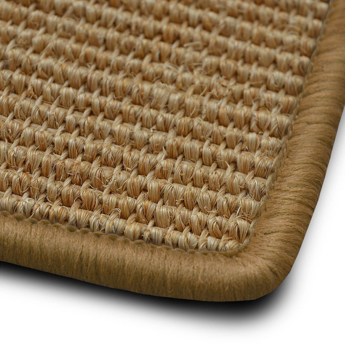 ✂ Tapis en Sisal sur mesure | Salvador naturel | chaîne dans la couleur désirée