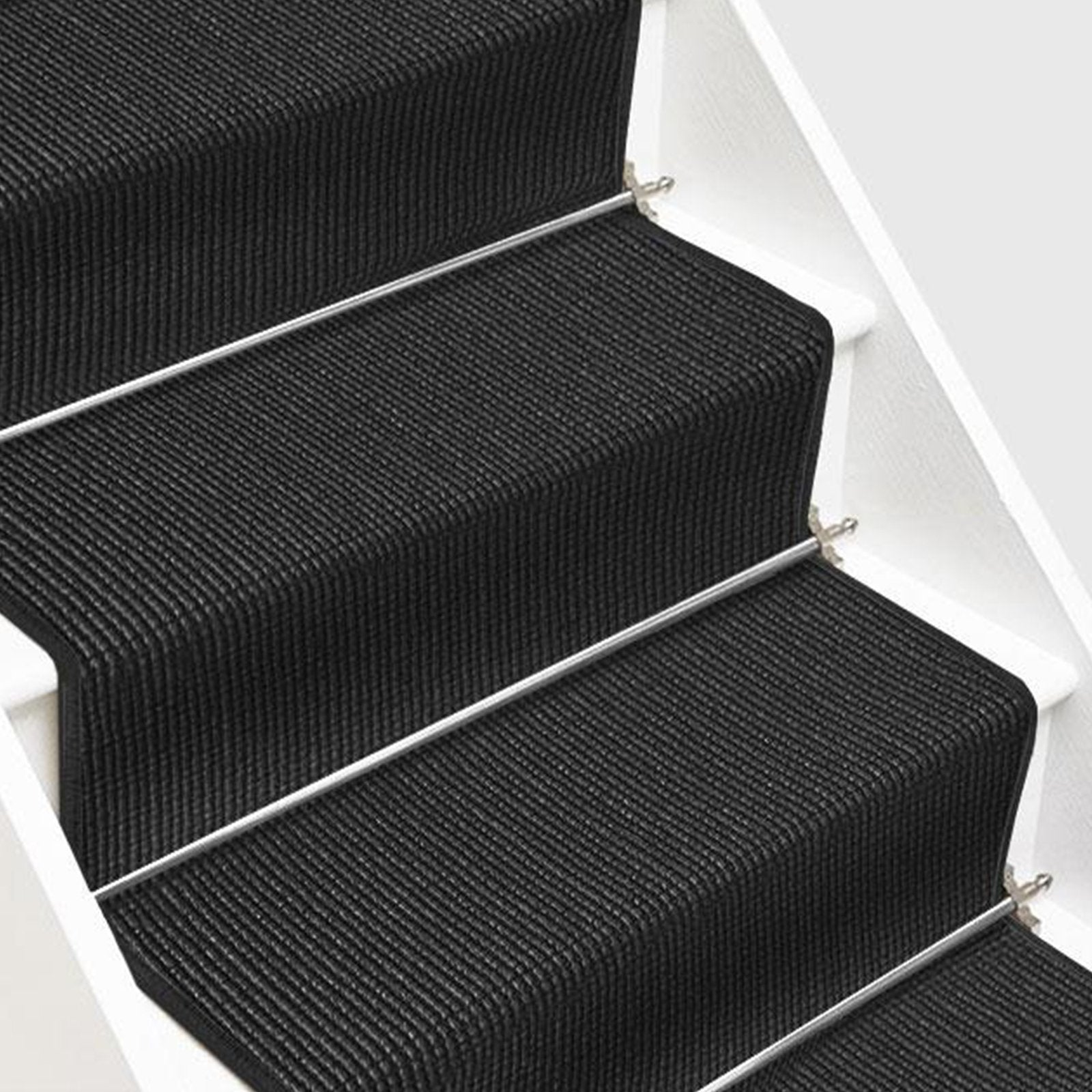 ✂ Tapis d'escalier en sisal sur mesure | Sylt | Nombreuses couleurs