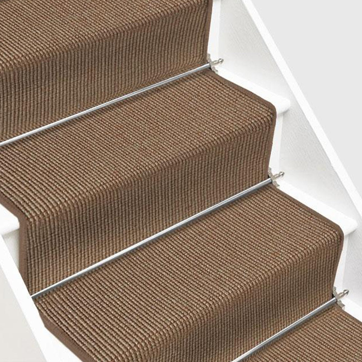 ✂ Tapis d'escalier en sisal sur mesure | Sylt | Nombreuses couleurs