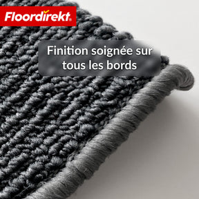 Tapis de marche | Monaco | Tapis d’escalier antidérapant en polypropylène, robuste, insonorisant et facile d’entretien en forme semi-circulaire