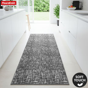 Tapis coureur | Tessaro | Tapis moderne pour couloir, cuisine et entrée | Antidérapant, facile à entretenir & durable | Disponible en plusieurs couleurs