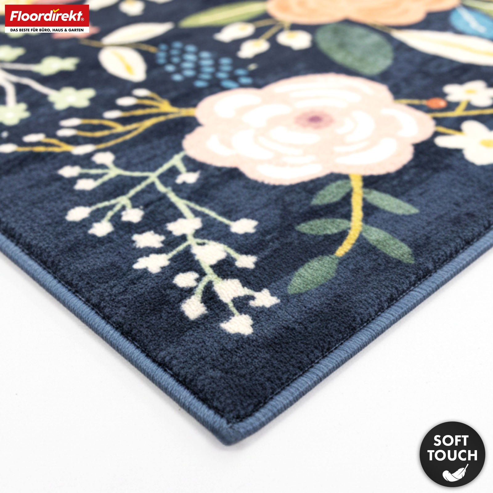 Tapis de salon | Damaskus | Tapis moderne au design floral | Antidérapant, résistant & facile d’entretien | Disponible en plusieurs tailles