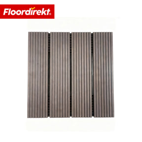 Chariot pour plantes en WPC | Marquis | Support roulant 30 x 30 cm | Roulettes pivotantes 360° avec frein | Charge jusqu’à 80 kg