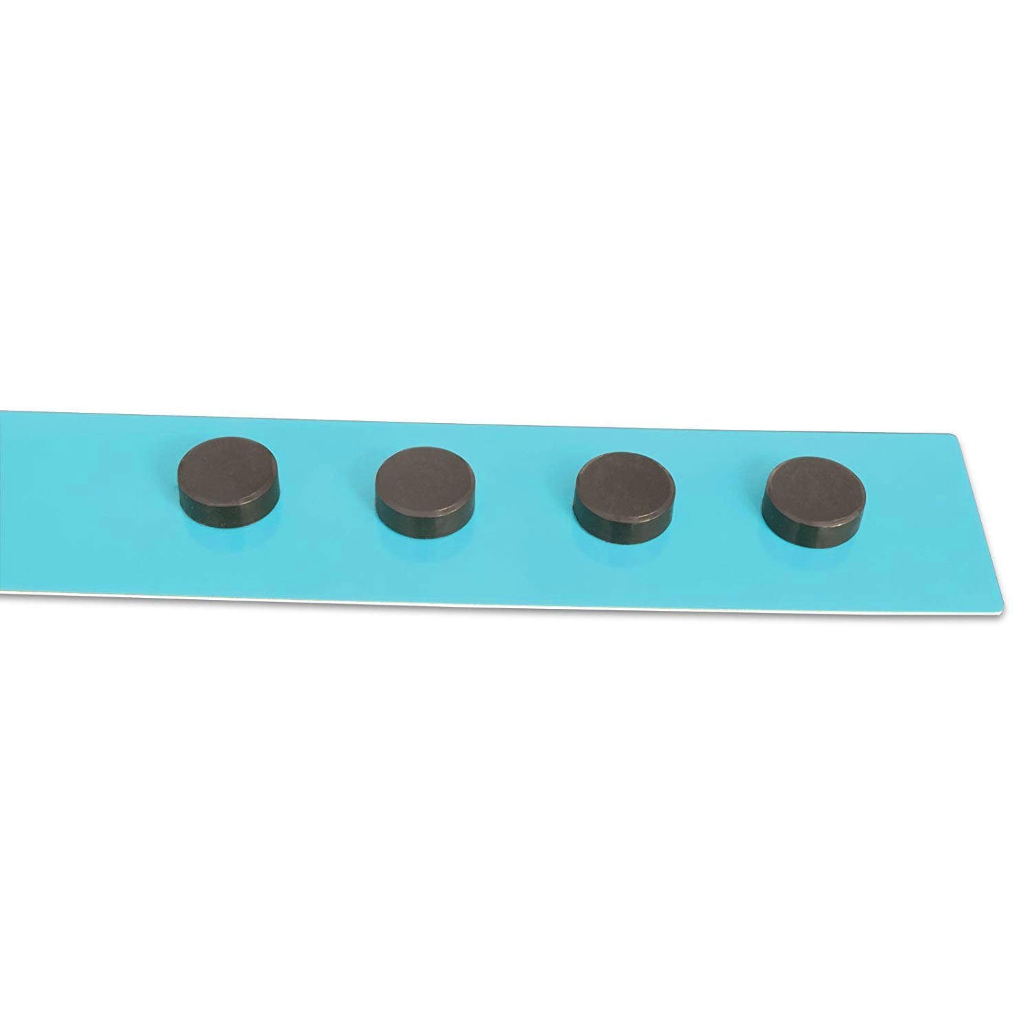 4er-Set Magnetleisten  2 Längen  5 Farben | Bleu clair