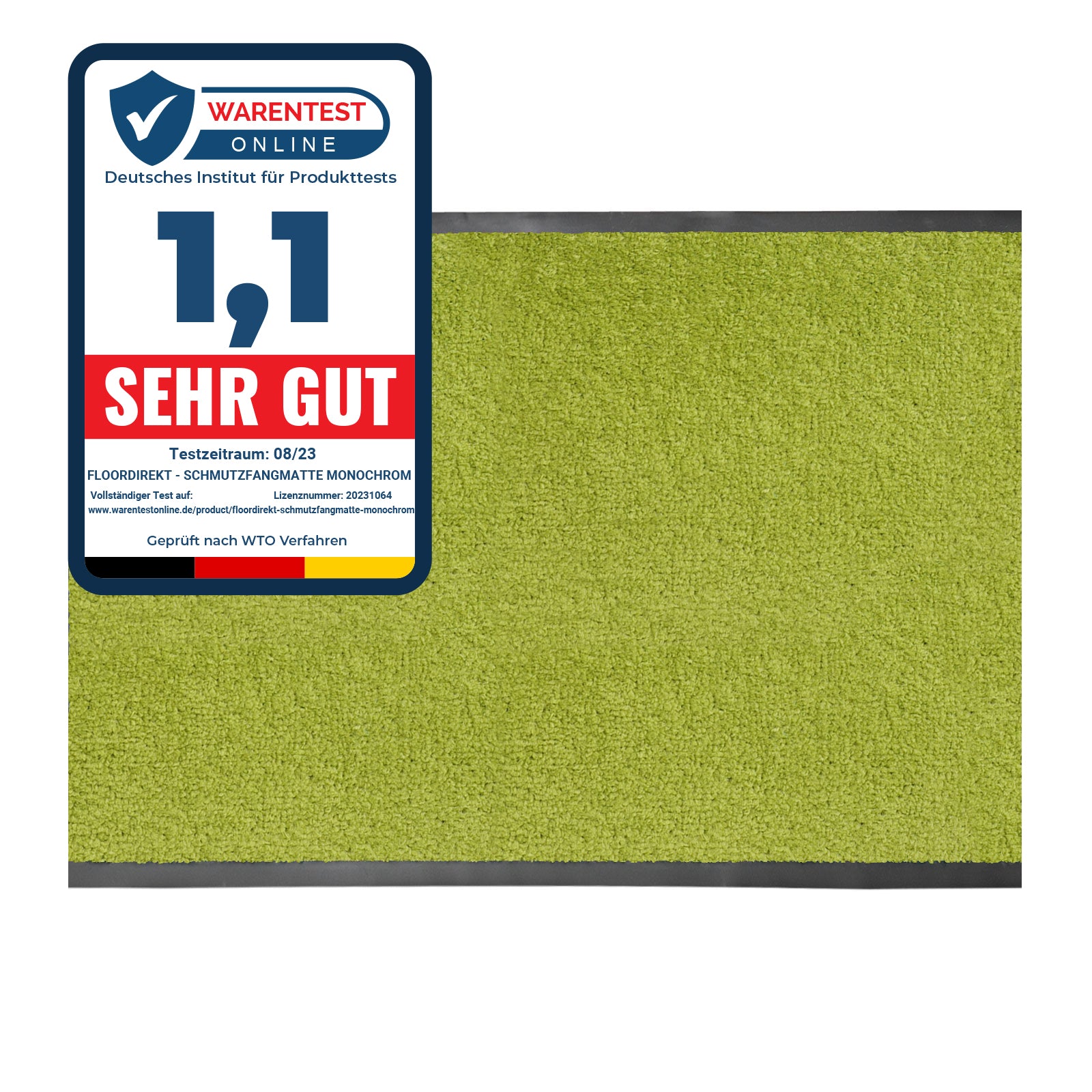 ✂ Tapis anti-saletés Monochrom | Couleurs brillantes | Sur mesure