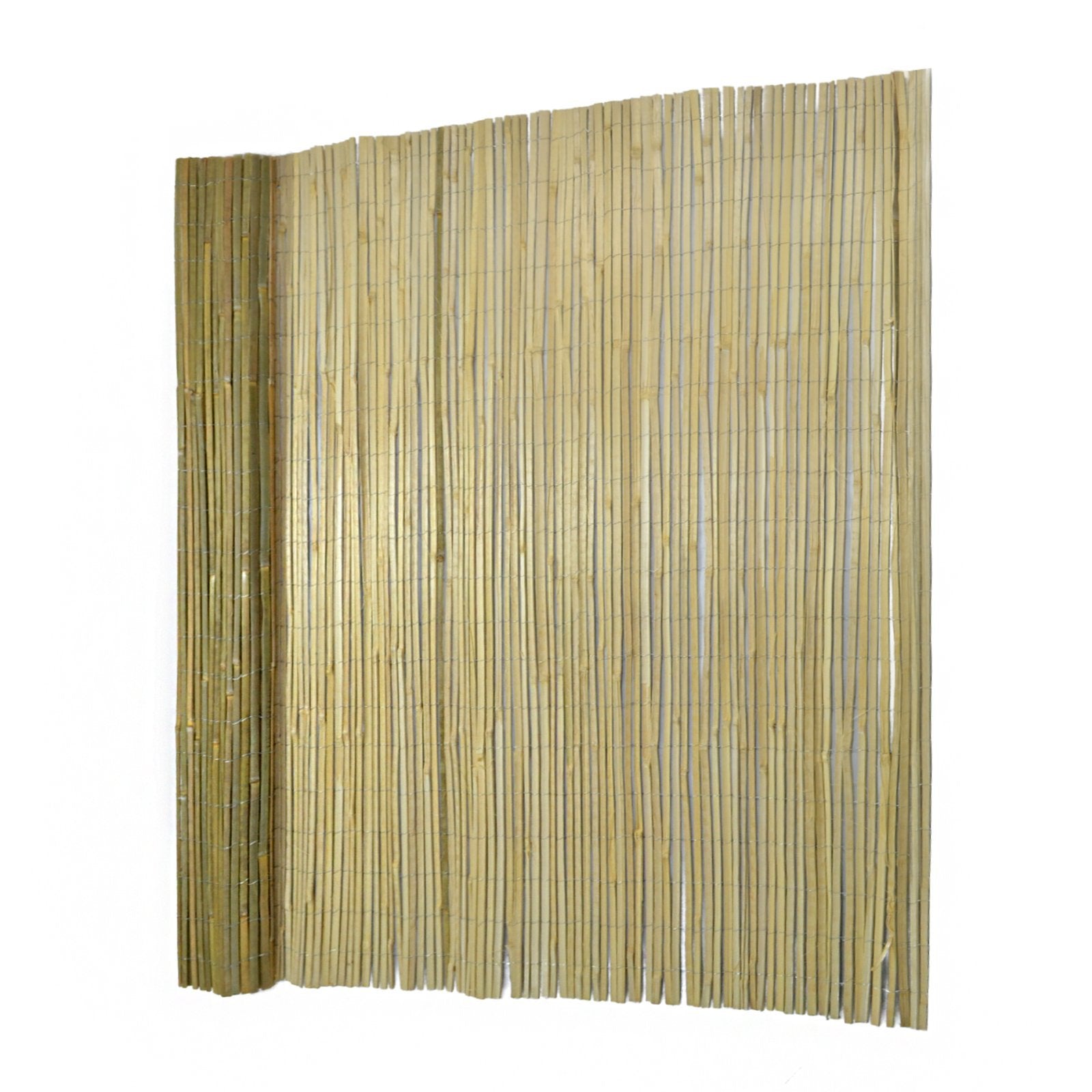KARAT Clôture D'Intimité Bambou Naturel 150x250cm - Brise-Vue Jardin Balcon Terrasse - Écran Naturel Durable Et Élégant