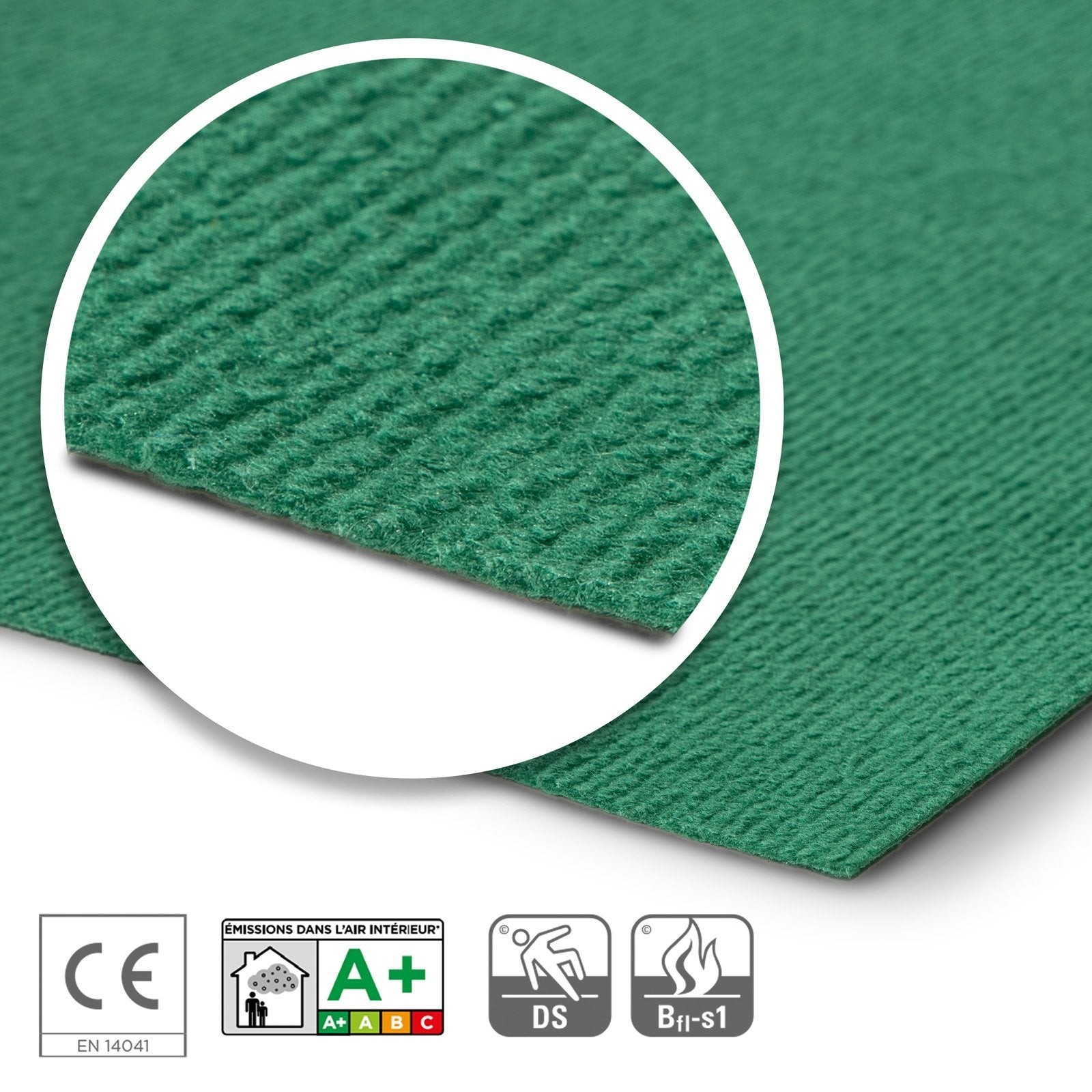 ✂ Tapis pour événements et salons sur mesure | Sintra | 2 largeurs | 21 couleurs