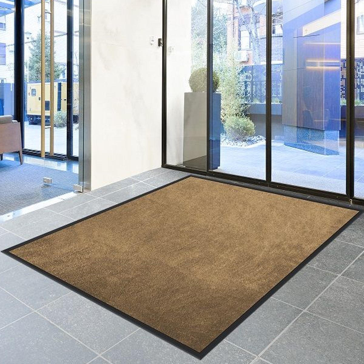 ✂ Tapis de couloir propre Brillant | Bicolore | Qualité d'objet | Également sur mesure