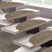 Sisal-Stufenmatte Tiger-Eye Semicirculaire oder eckig 3 Farben | Beige