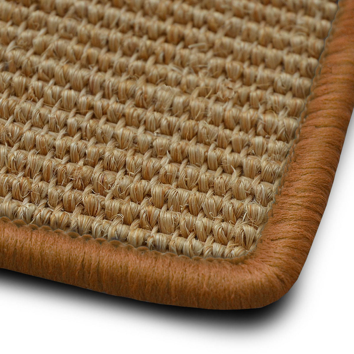 ✂ Tapis en Sisal sur mesure | Salvador naturel | chaîne dans la couleur désirée