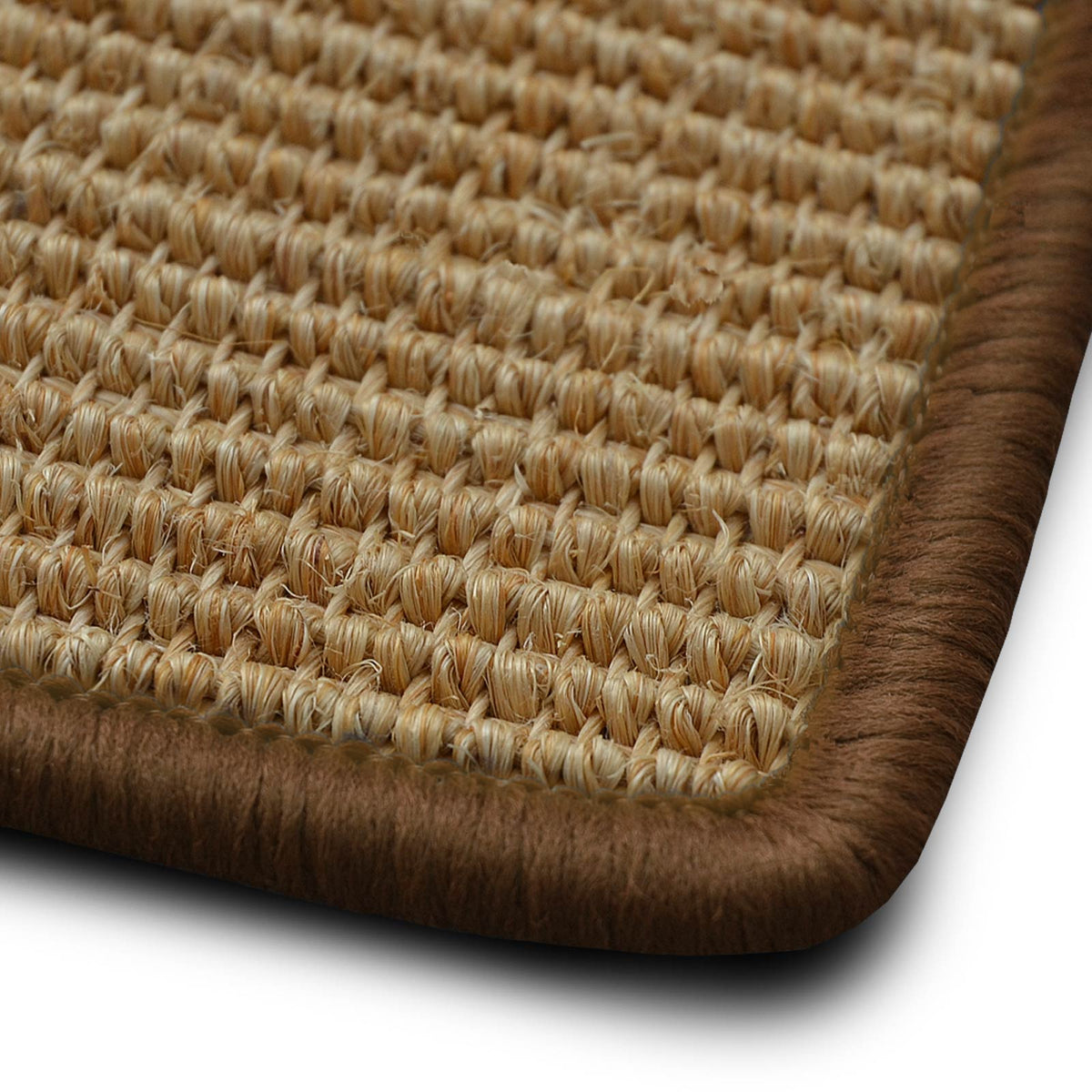 ✂ Tapis en Sisal sur mesure | Salvador naturel | chaîne dans la couleur désirée